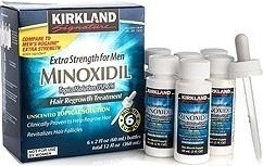 Zkušenosti s Kirkland Minoxidil 5% 3 měsíční kúra proti vypadávání vlasů 3x 60 ml