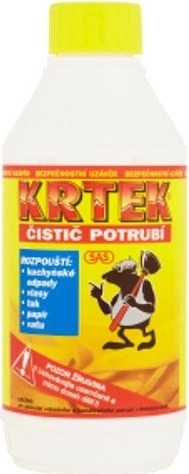 Zkoumání Krtek čistič potrubí 900 g