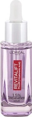 Poznámky k L'Oréal Revitalift Filler Sérum proti vráskám s 1,5% čisté kyseliny hyaluronové 30 ml