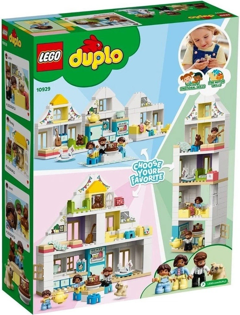 Shrnutí: LEGO® DUPLO® 10929 Domeček na hraní