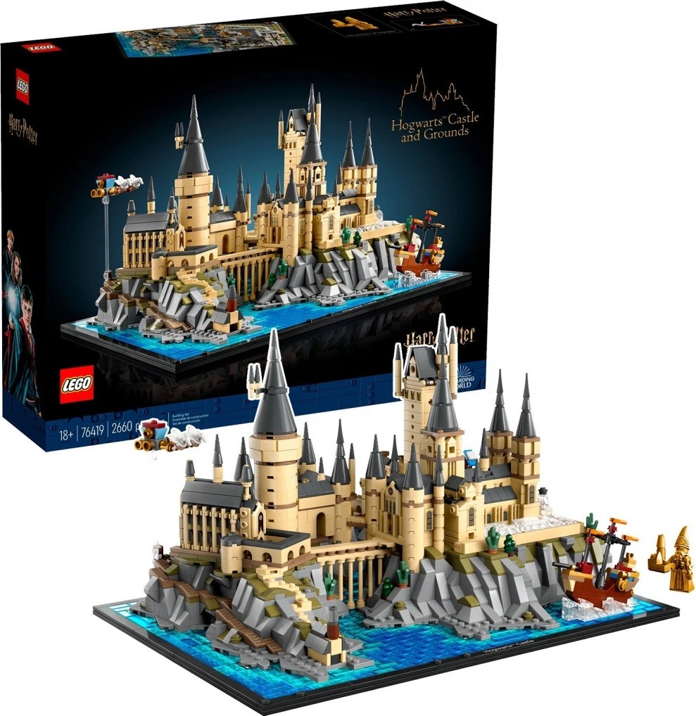 Průzkum LEGO® Harry Potter™ 76419 Bradavický hrad a okolí