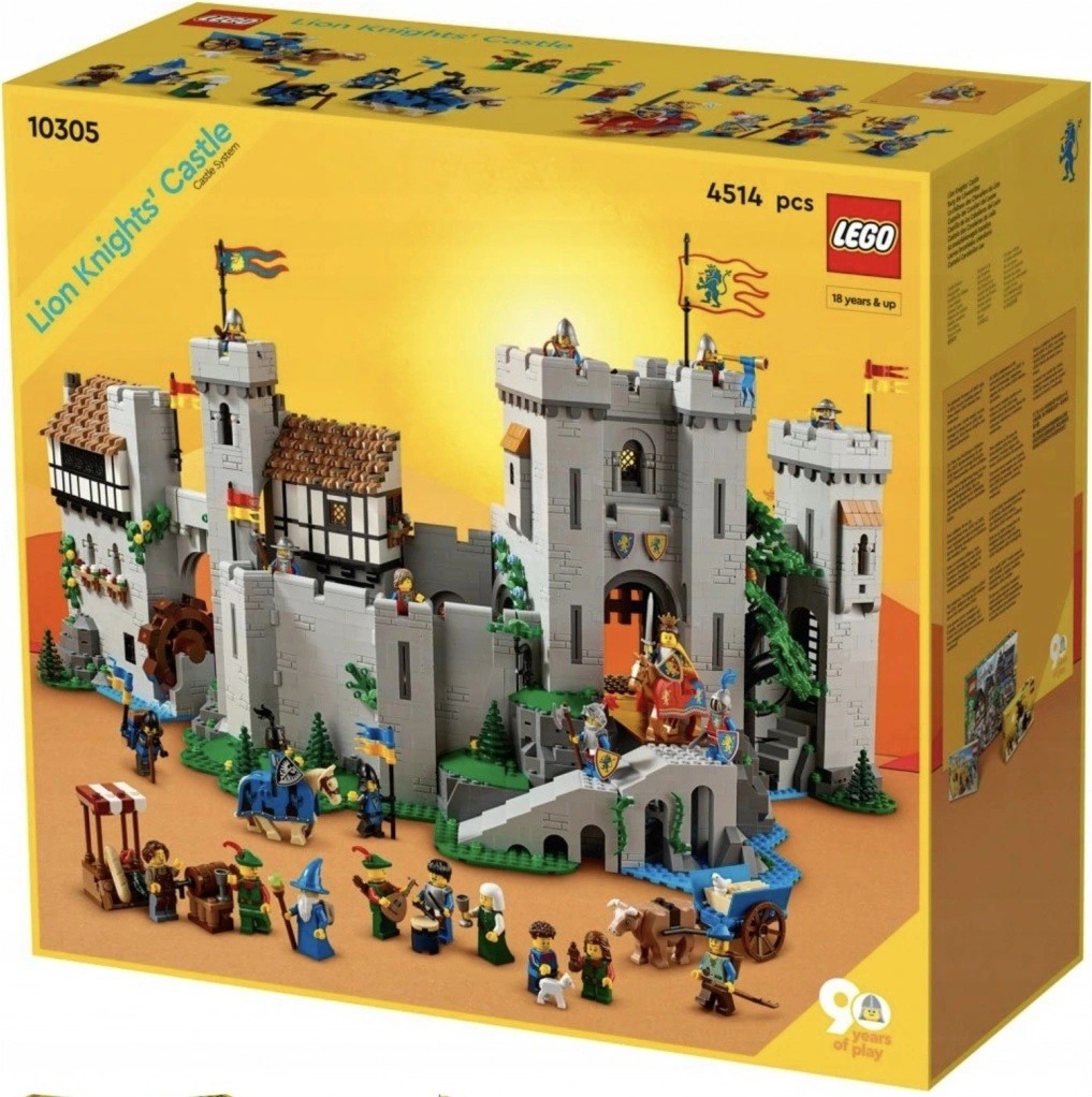 Zkušenost s LEGO® Icons 10305 Hrad Lvího rytíře