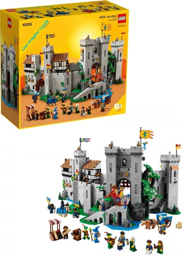 Pozorování LEGO® Icons 10305 Hrad Lvího rytíře