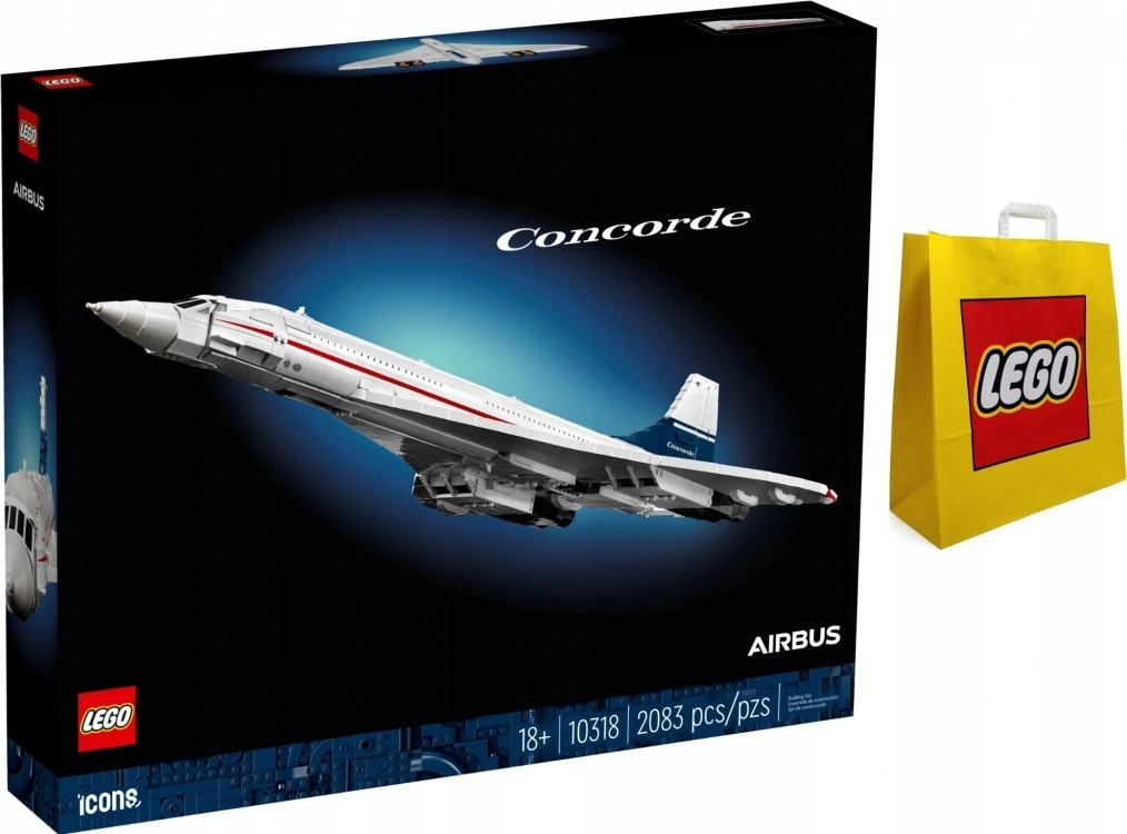 Shrnutí: LEGO® ICONS™ 10318 Concorde