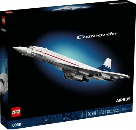 Zkušenost s LEGO® ICONS™ 10318 Concorde