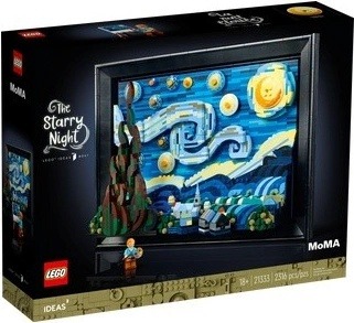 Recenze LEGO® Ideas 21333 Vincent van Gogh Hvězdná noc