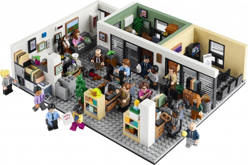 Pohled na LEGO® Ideas 21336 The Office