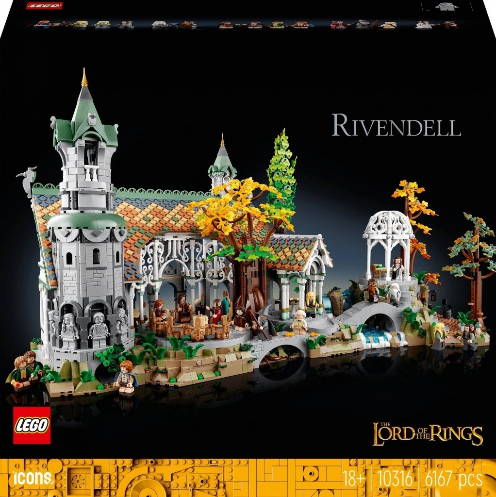 Podívejte se na LEGO® Lord of the Rings™ 10316 PÁN PRSTENŮ: ROKLINKA