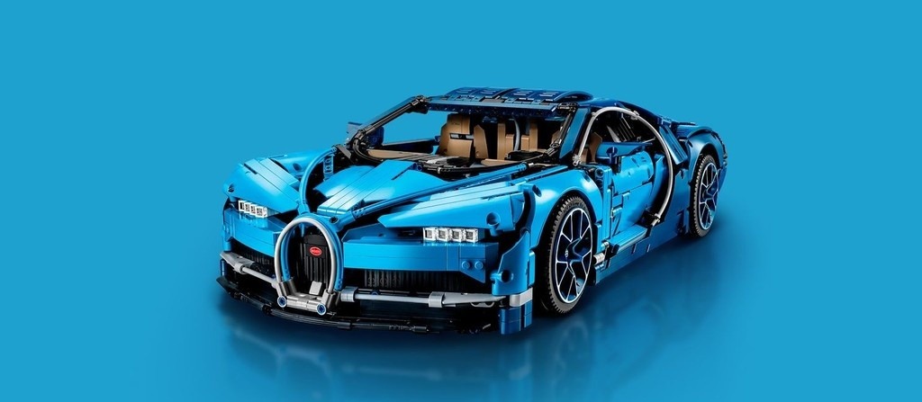 Shrnutí: LEGO® Technic 42083 Bugatti Chiron