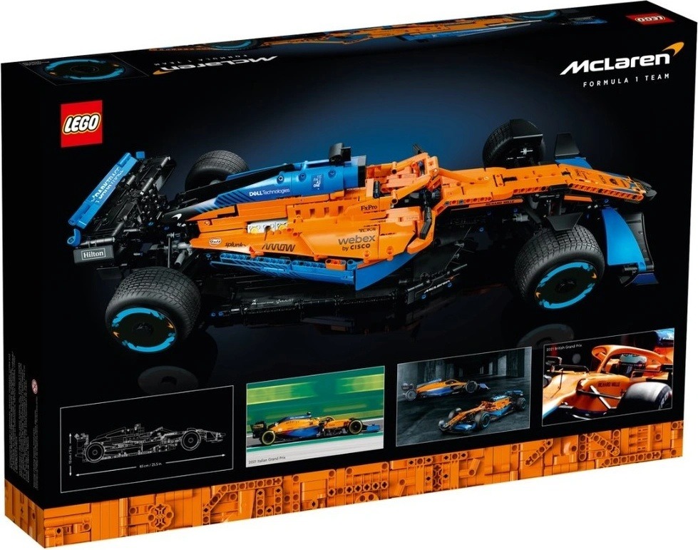 Testování LEGO® Technic 42141 Závodní auto McLaren Formule 1