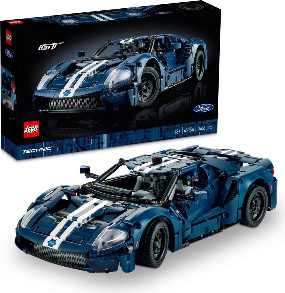 Testování LEGO® Technic 42154 2022 Ford GT