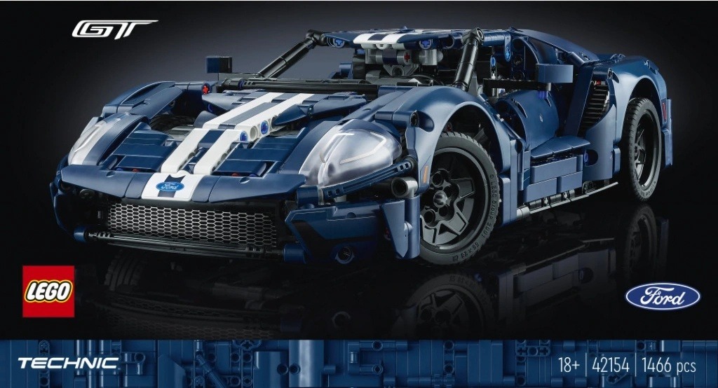 Komentáře k LEGO® Technic 42154 2022 Ford GT