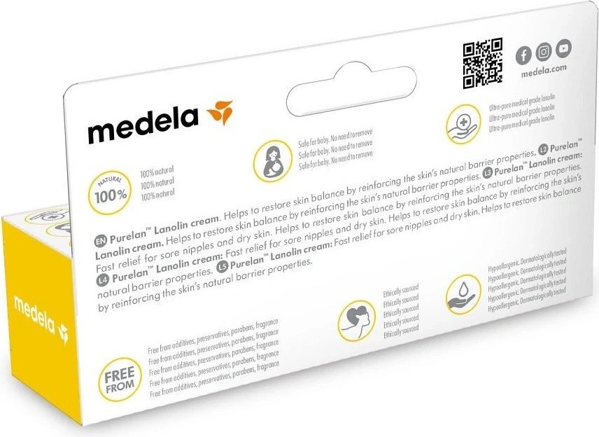 Pozorování Medela Purelan lanolinová mast 37 g