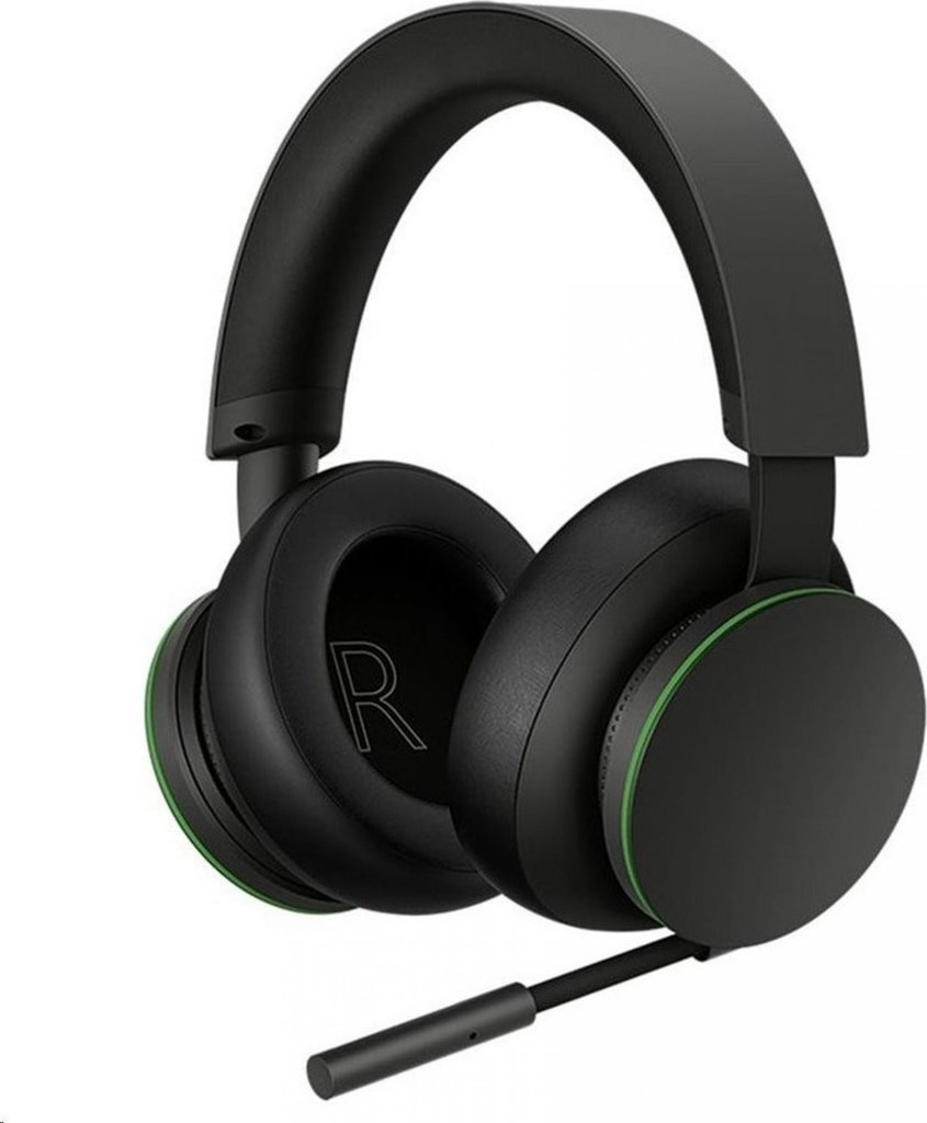 Pohled na Microsoft Xbox Wireless Headset