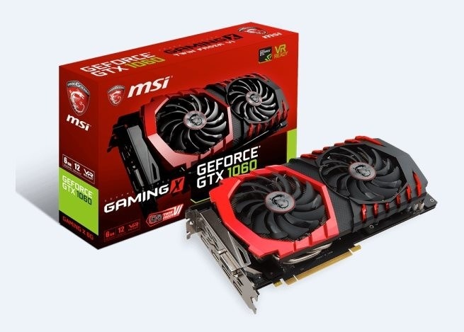 Recenze MSI GeForce GTX 1060 GAMING X 6G