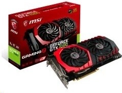 Hodnocení MSI GeForce GTX 1060 GAMING X 6G