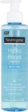 Pohled na Neutrogena Hydro Boost vodní čistící gel 200 ml