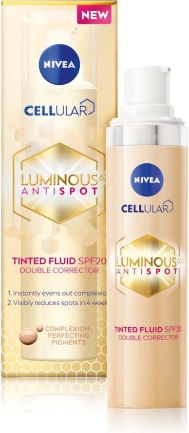 Analýza Nivea Cellular Luminous 630 denní krém proti pigmentovým skvrnám 40 ml