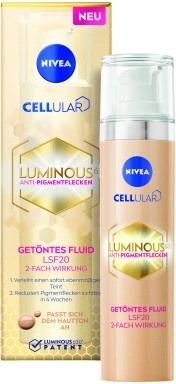 Komentáře k Nivea Cellular Luminous 630 denní krém proti pigmentovým skvrnám 40 ml