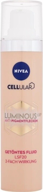 Zkoumání Nivea Cellular Luminous 630 denní krém proti pigmentovým skvrnám 40 ml