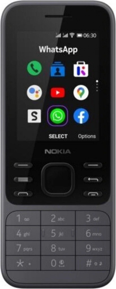 Pohled na Nokia 6300 4G Dual SIM