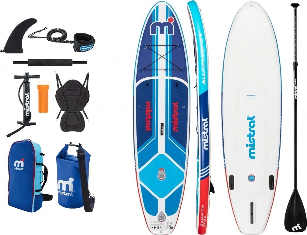 Recenze Paddleboard Mistral Dvoukomorový Allround 10,6′