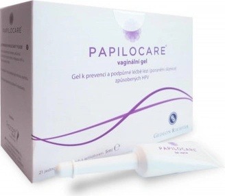 Recenze Papilocare vaginální gel 21 x 5 ml