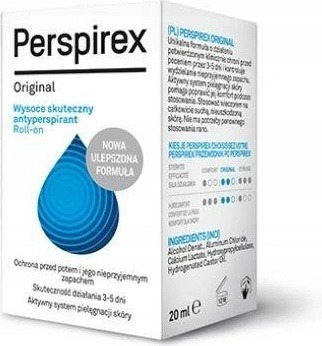 Recenze Perspirex Original antiperspirant roll-on 20 ml