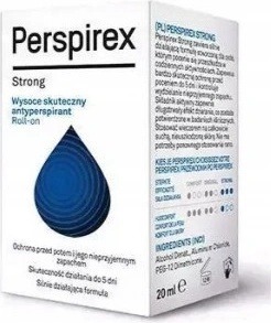 Analýza Perspirex Strong antiperspirant roll-on 20 ml