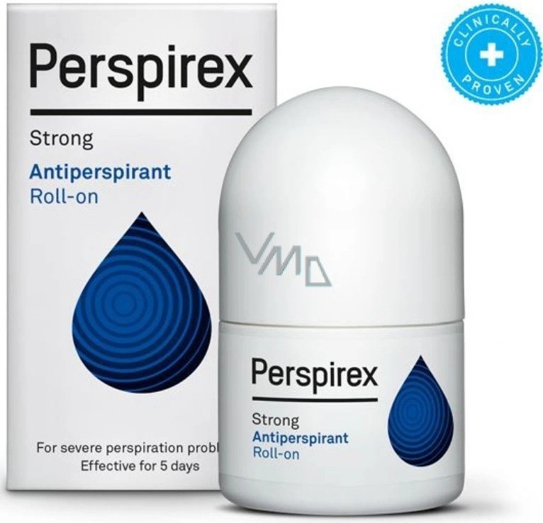 Zkoumání Perspirex Strong antiperspirant roll-on 20 ml