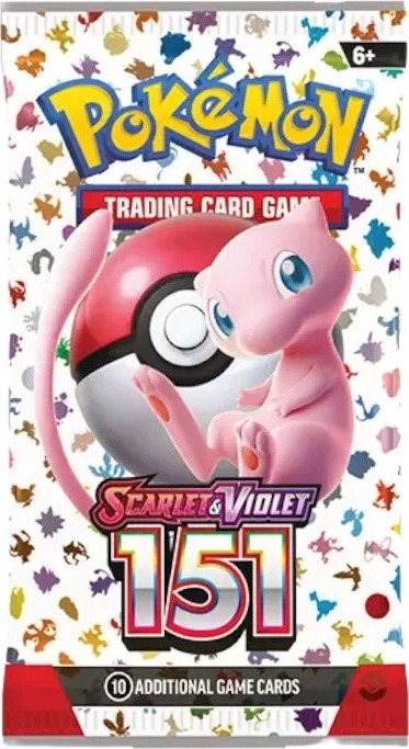 Hodnocení Pokémon TCG Scarlet & Violet 151 Booster