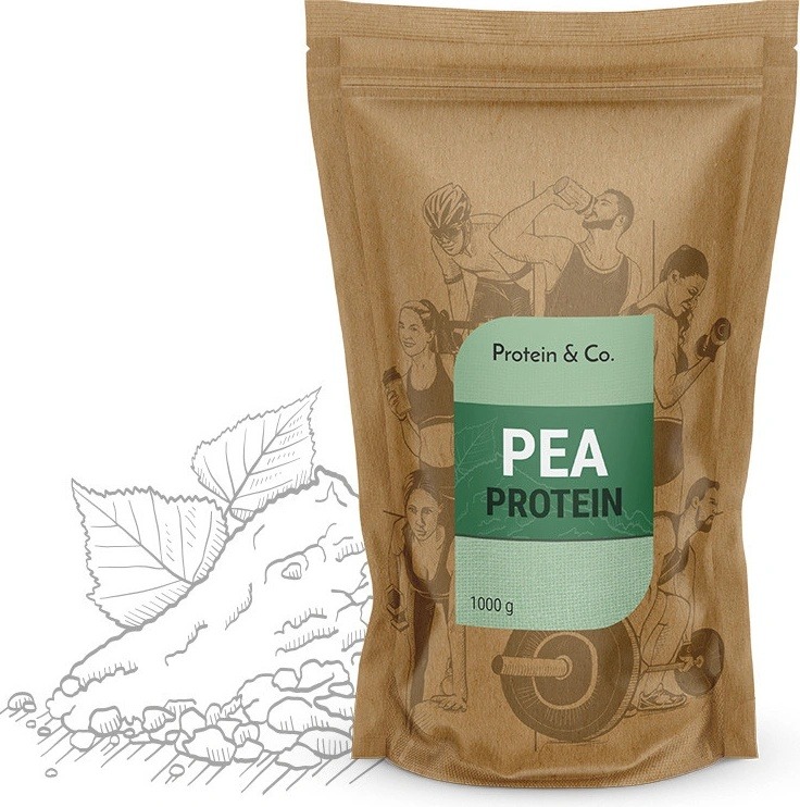 Recenze Protein&Co. Hrachový protein 1000 g