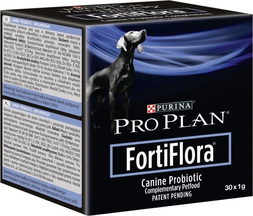 Recenze Purina VD Canine Fortiflora plv 30 x 1 g