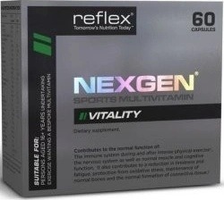 Analýza Reflex Nutrition Nexgen 60 kapslí