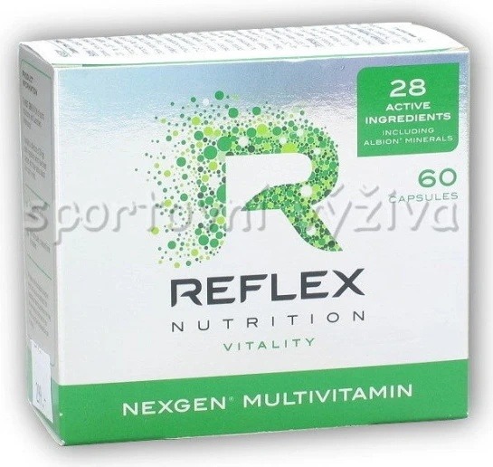 Podívejte se na Reflex Nutrition Nexgen 60 kapslí