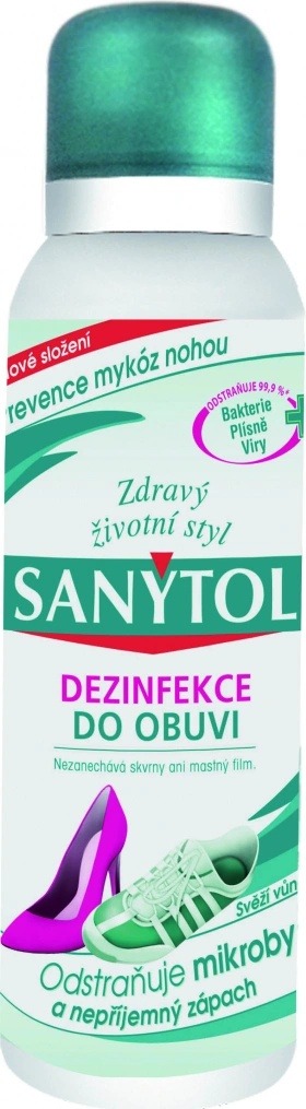 Recenze Sanytol dezinfekce do obuvi 150 ml