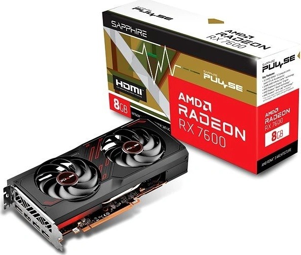 Ostestováno: Sapphire Radeon RX 7600 PULSE 8GB GDDR6 11324-01-20G