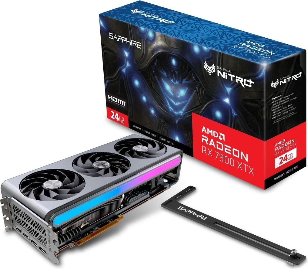 Podívejte se na Sapphire Radeon RX 7900 XTX NITRO+ Vapor-X 24GB GDDR6 11322-01-40G