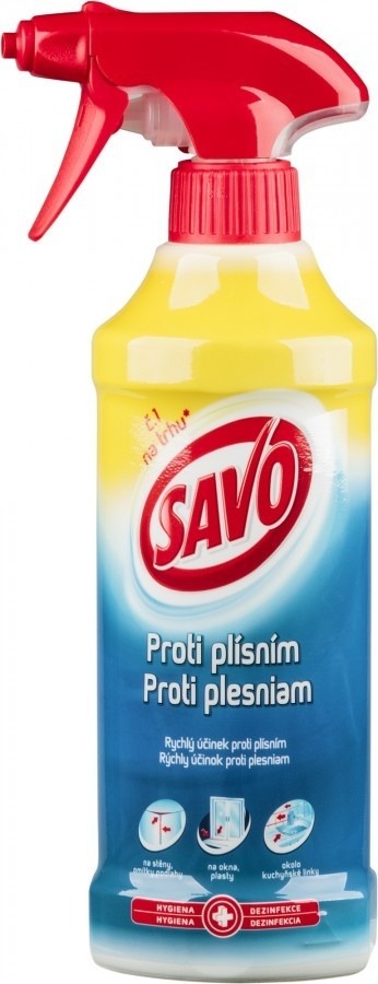 Recenze Savo proti plísním rozprašovač 500 ml