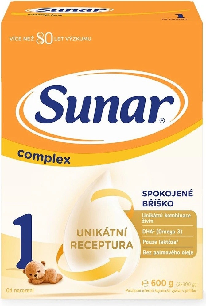 Recenze Sunar 1 complex 600 g