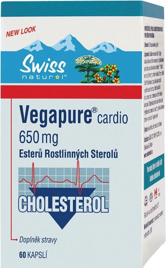 Recenze Swiss Vegapure Cardio 60 kapslí