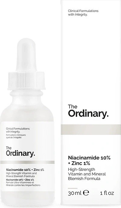 Zkušenost s The Ordinary Niacinamide 10% + Zinc 1% sérum 30 ml