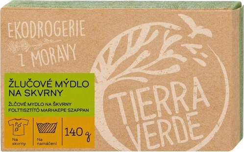 Test: Tierra Verde žlučové mýdlo Yellow & Blue 140 g