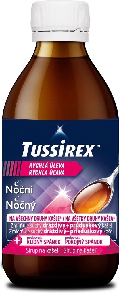 Recenze TUSSIREX noční sirup 120 ml