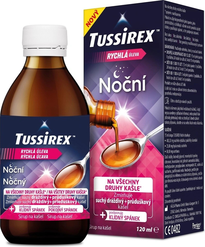 Verdikt: TUSSIREX noční sirup 120 ml