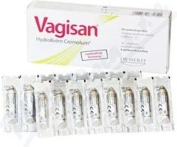 Recenze Vagisan HydroKrém Cremolum vaginální čípky 16 ks