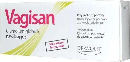 Průzkum Vagisan HydroKrém Cremolum vaginální čípky 16 ks