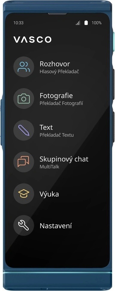 Průzkum Vasco Translator V4