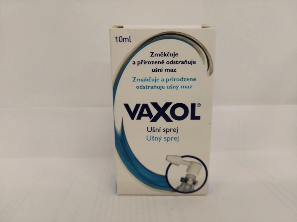 Testování Vaxol ušní sprej 10 ml