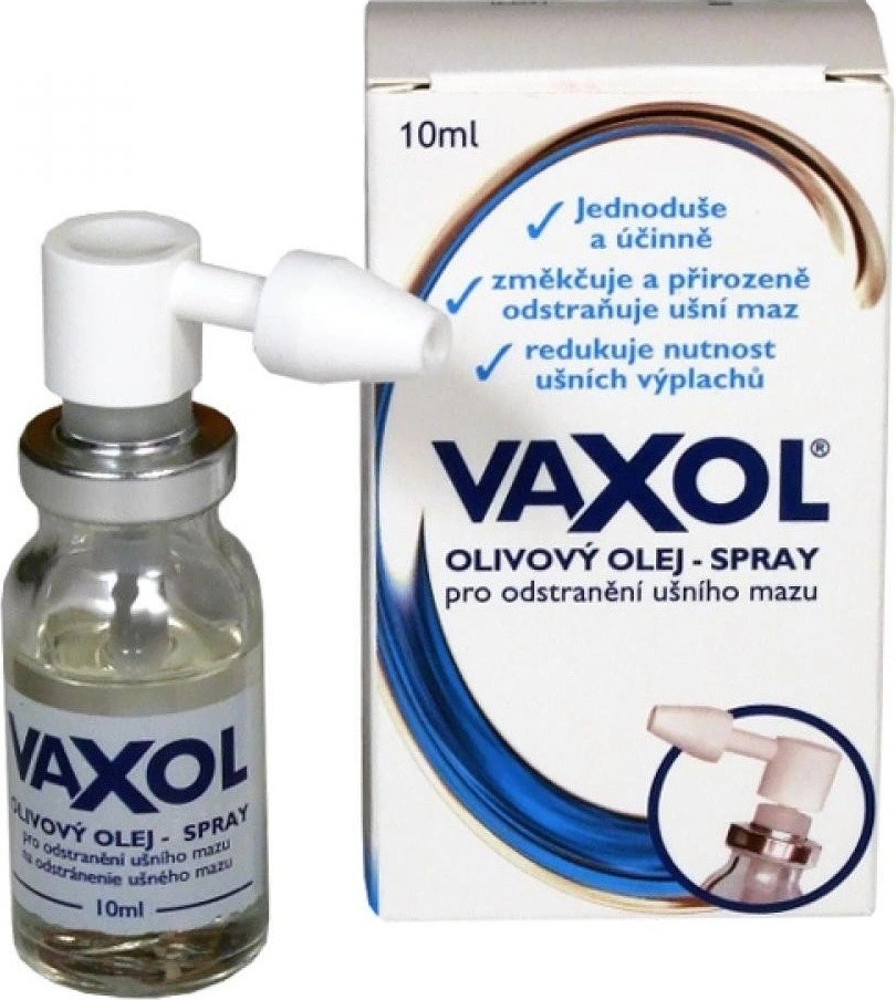 Shrnutí: Vaxol ušní sprej 10 ml